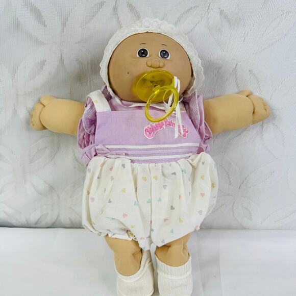 VTG 1985 Coleco Cabbage Patch Kid Preemie Doll Signed Xavier Roberts '85 on butt - Picture 8 of 13